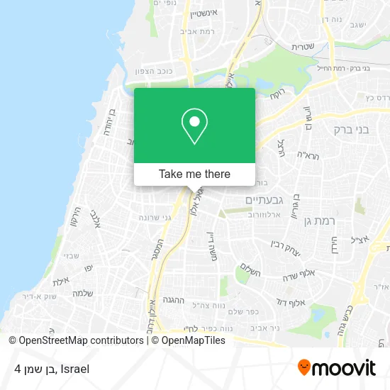 Карта בן שמן 4