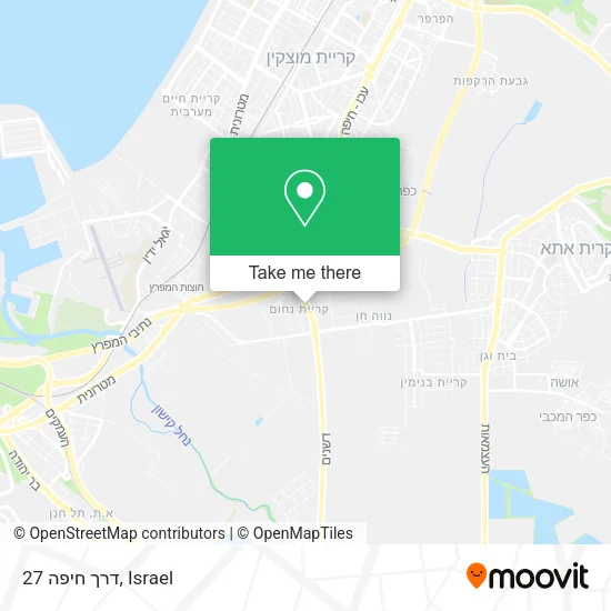 Карта דרך חיפה 27