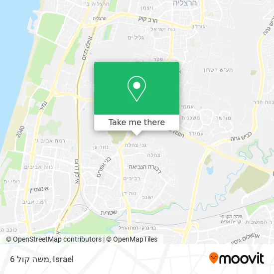 Карта משה קול 6