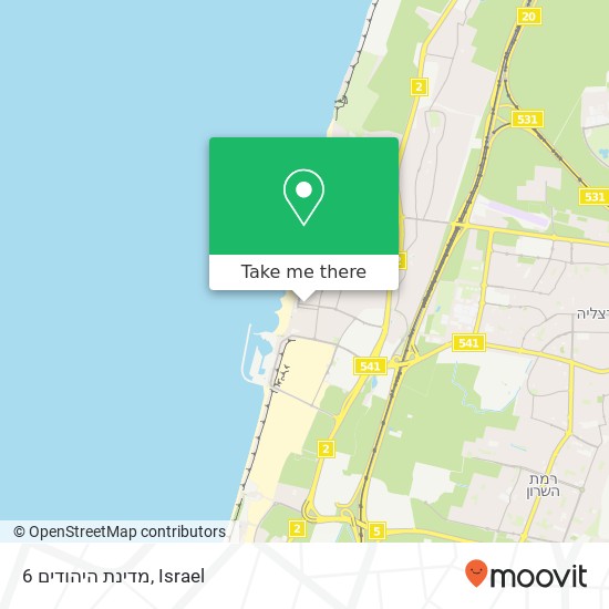 מדינת היהודים 6 map