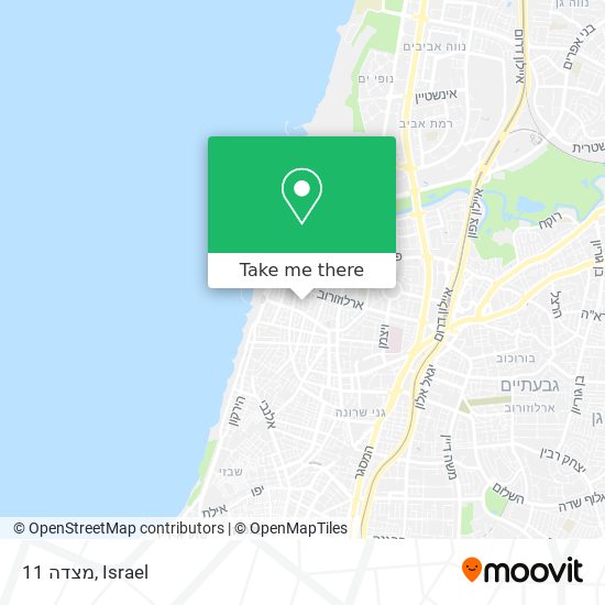 מצדה 11 map