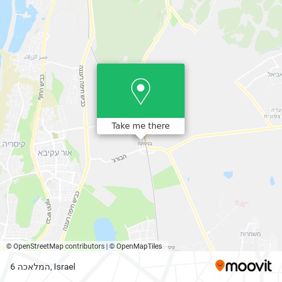 המלאכה 6 map