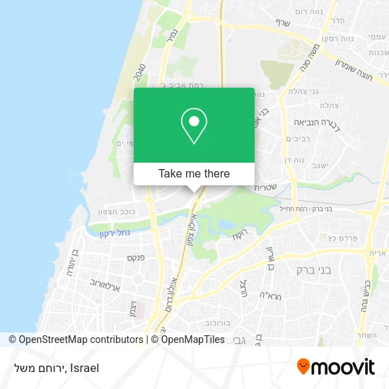 Карта ירוחם משל