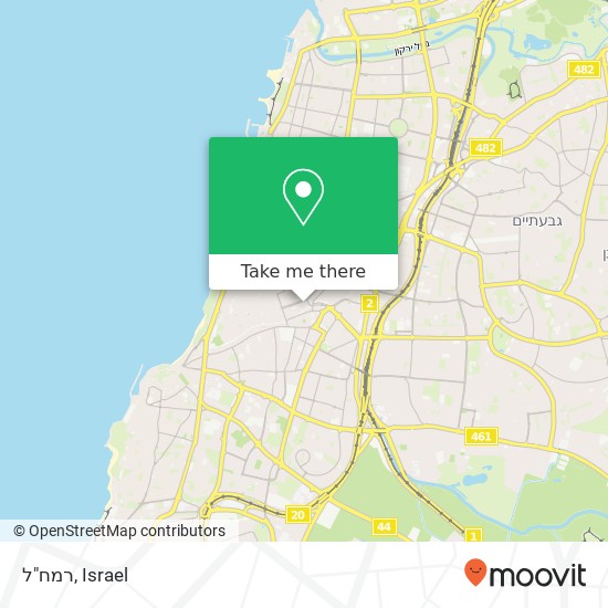 רמח"ל map