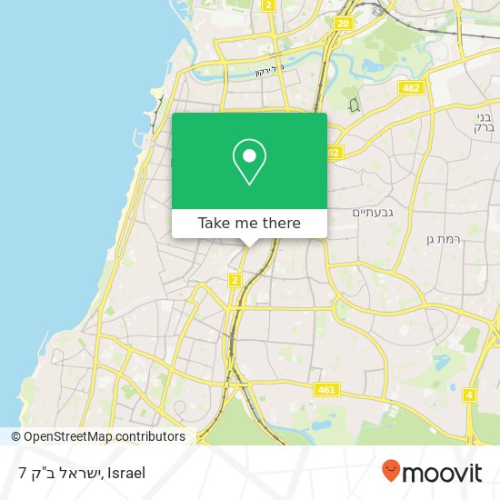 ישראל ב"ק 7 map