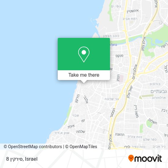 Карта סירקין 8