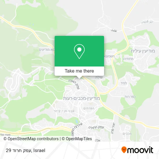 Карта עמק חרוד 29