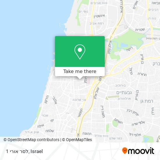 לסר אורי 1 map