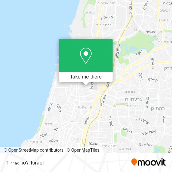 Карта לסר אורי 1