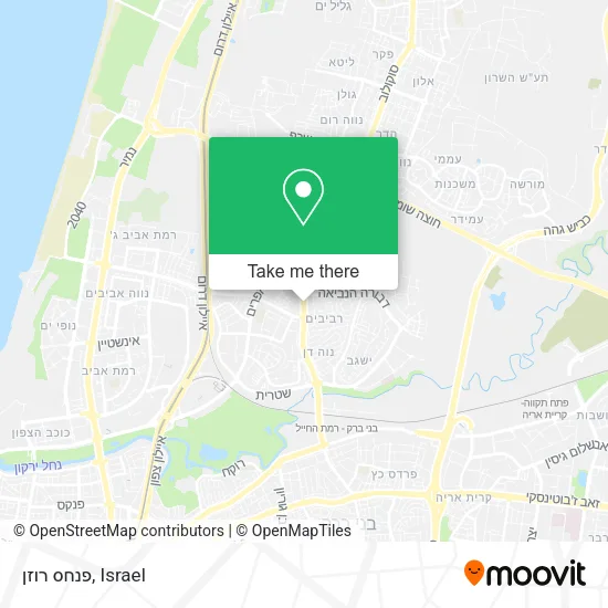 Карта פנחס רוזן