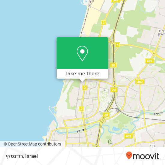 רודנסקי map