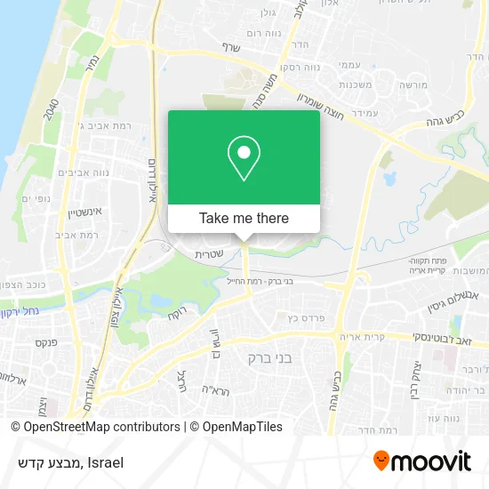 Карта מבצע קדש