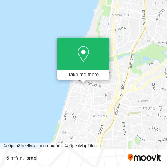 Карта חולדה 5