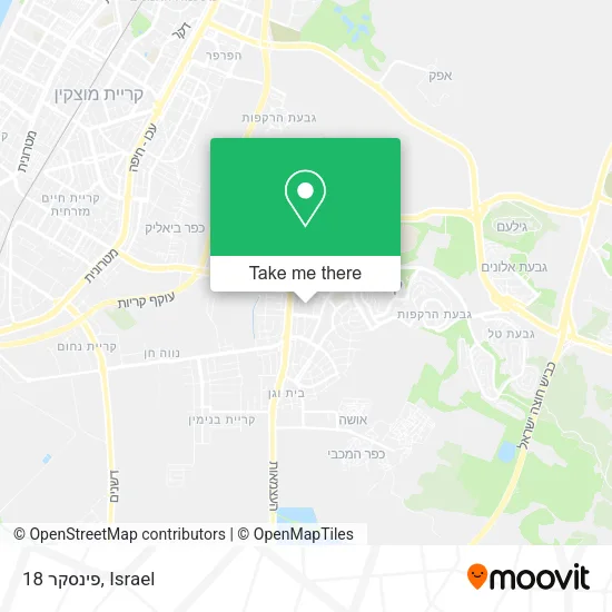 Карта פינסקר 18