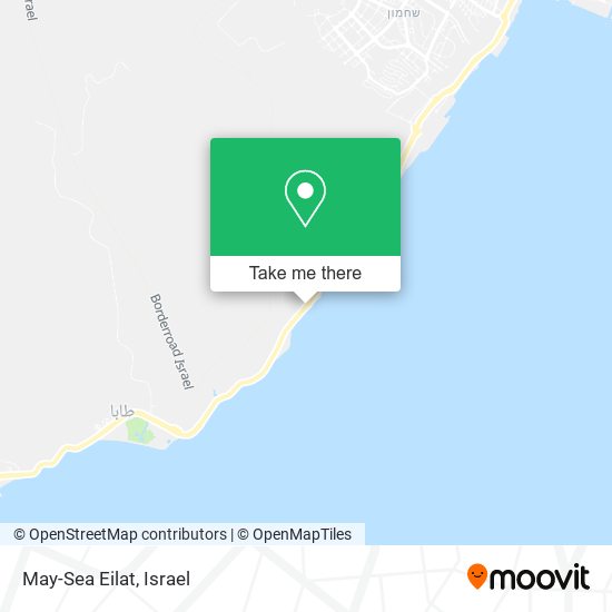 May-Sea Eilat map