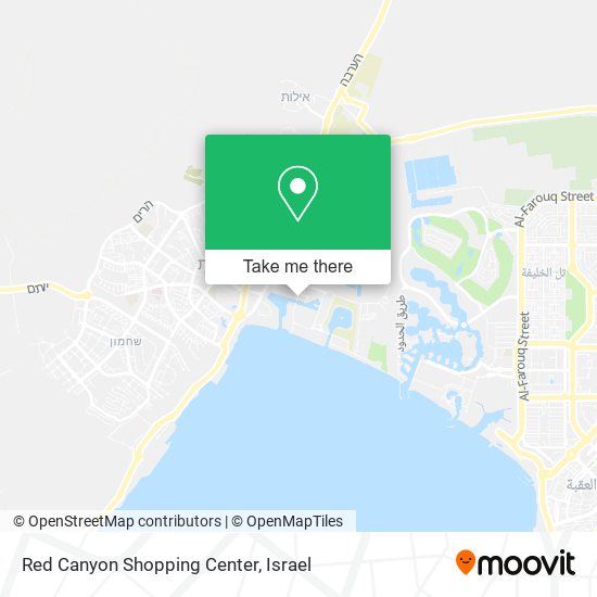 Red Canyon Shopping Center map