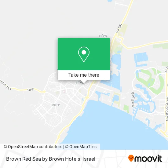 Карта Brown Red Sea by Brown Hotels
