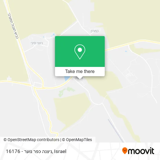 Карта 16176 - ניצנה כפר נוער