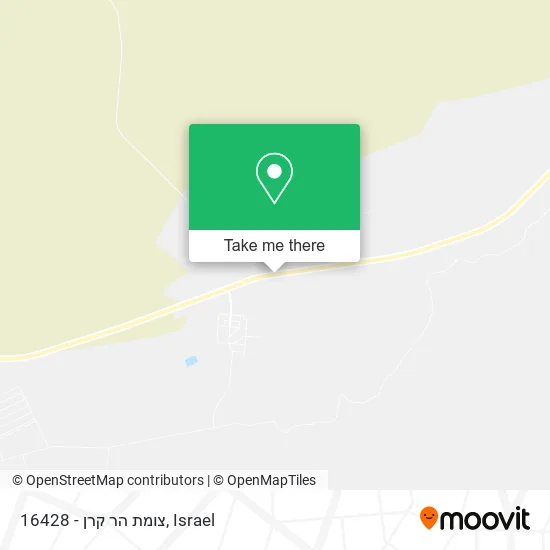 Карта 16428 - צומת הר קרן