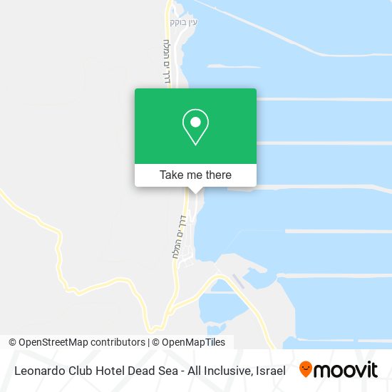 Leonardo Club Hotel Dead Sea - All Inclusive map