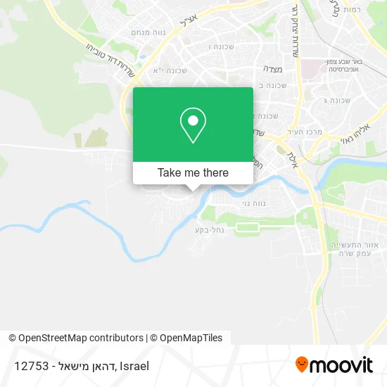 12753 - דהאן מישאל map