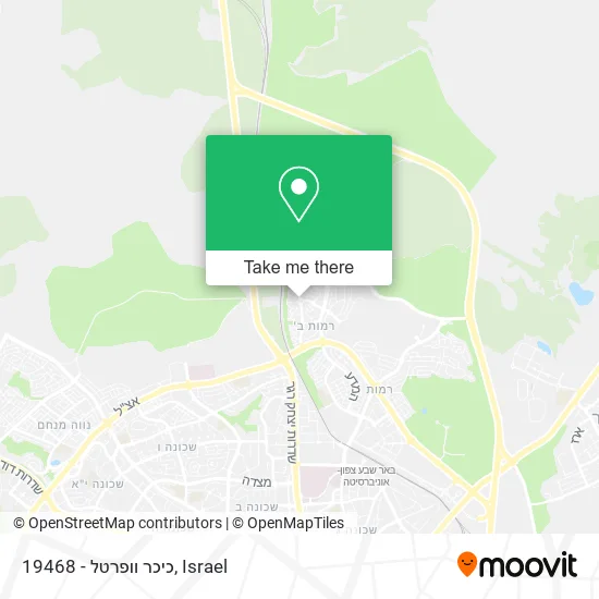 Карта 19468 - כיכר וופרטל