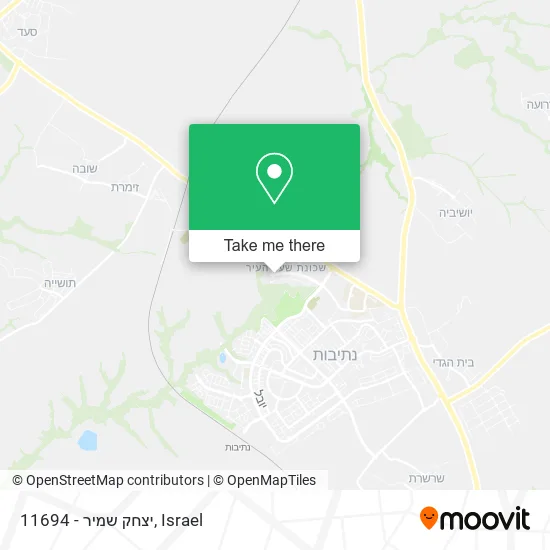 11694 - יצחק שמיר map