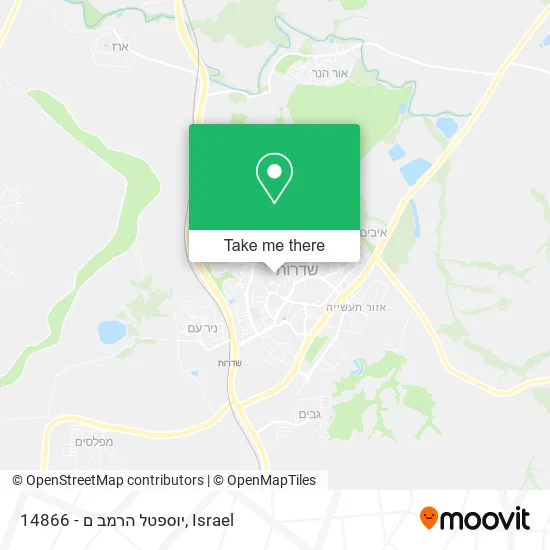 14866 - יוספטל הרמב ם map