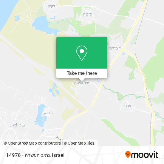 14978 - נתיב העשרה map