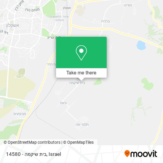 Карта 14580 - בית שיקמה