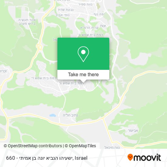 660 - ישעיהו הנביא יונה בן אמיתי map