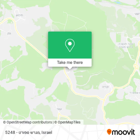 Карта 5248 - מגרש ספורט