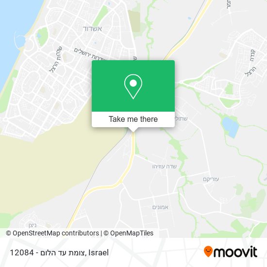 12084 - צומת עד הלום map