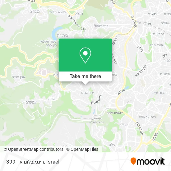 399 - רינגלבלום א map