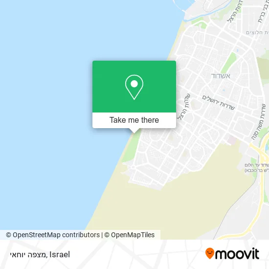 Карта מצפה יוחאי
