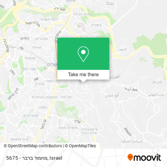 Карта 5675 - מחמוד ברבר