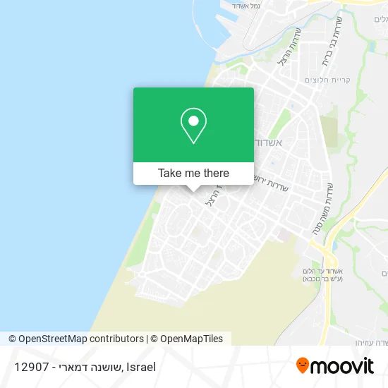 12907 - שושנה דמארי map