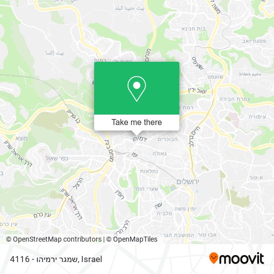 4116 - שמגר ירמיהו map