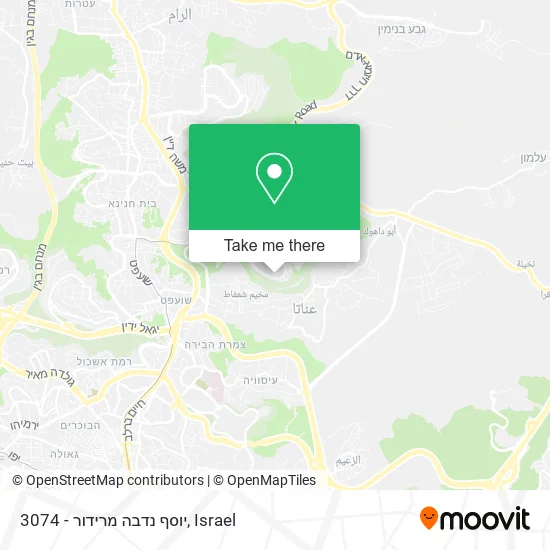 3074 - יוסף נדבה מרידור map