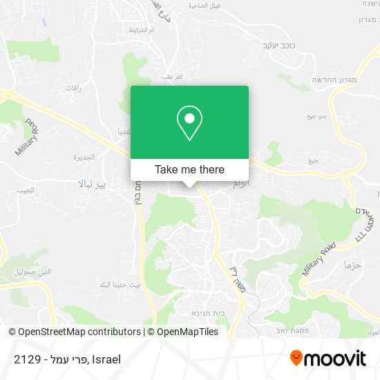 2129 - פרי עמל map