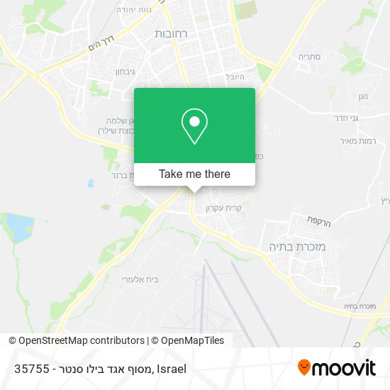 35755 - מסוף אגד בילו סנטר map