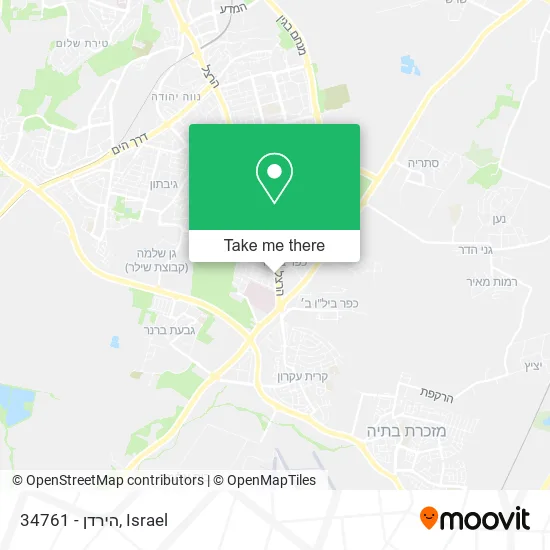 34761 - הירדן map