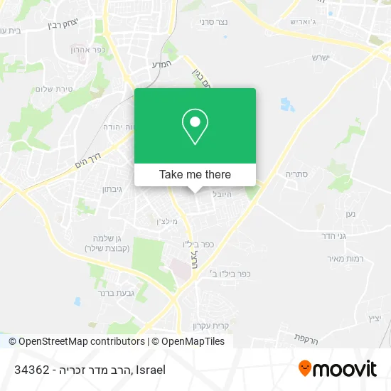 Карта 34362 - הרב מדר זכריה