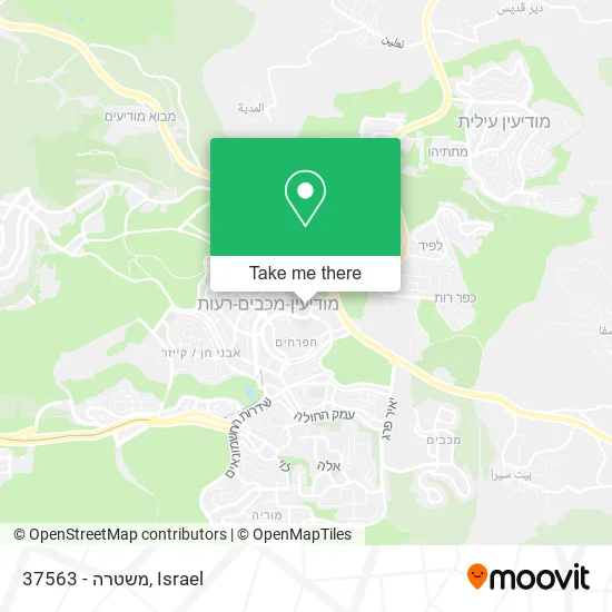 37563 - משטרה map