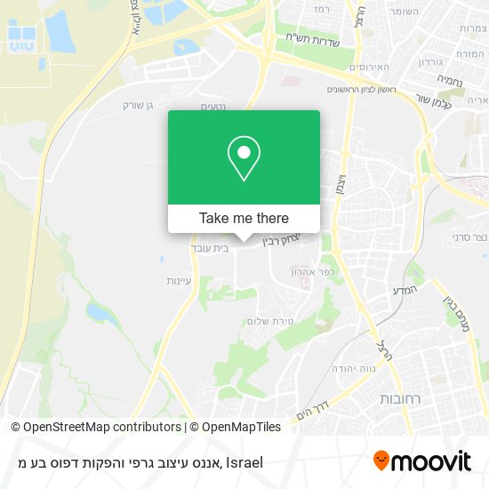 אננס עיצוב גרפי והפקות דפוס בע מ map