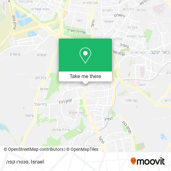 סנטרו קפה map