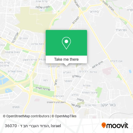 36070 - הגדוד העברי חב ד map