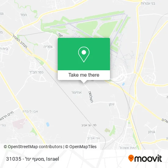 Карта 31035 - מסעף יגל