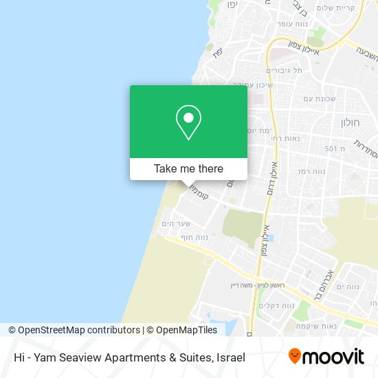 Карта Hi - Yam Seaview Apartments & Suites