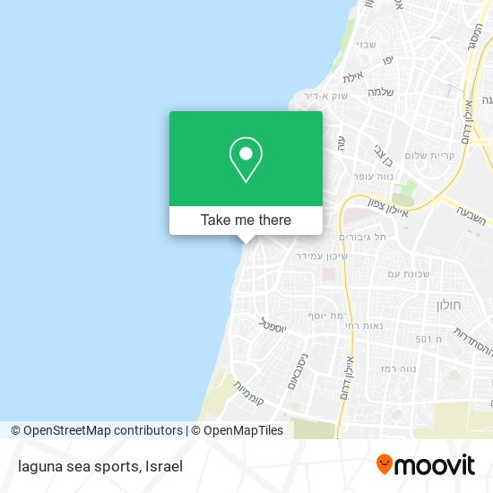 laguna sea sports map